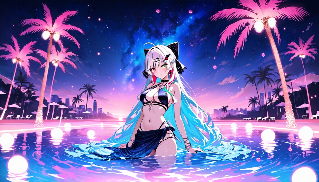 ナイトプール - 石神のぞみ / にじさんじ