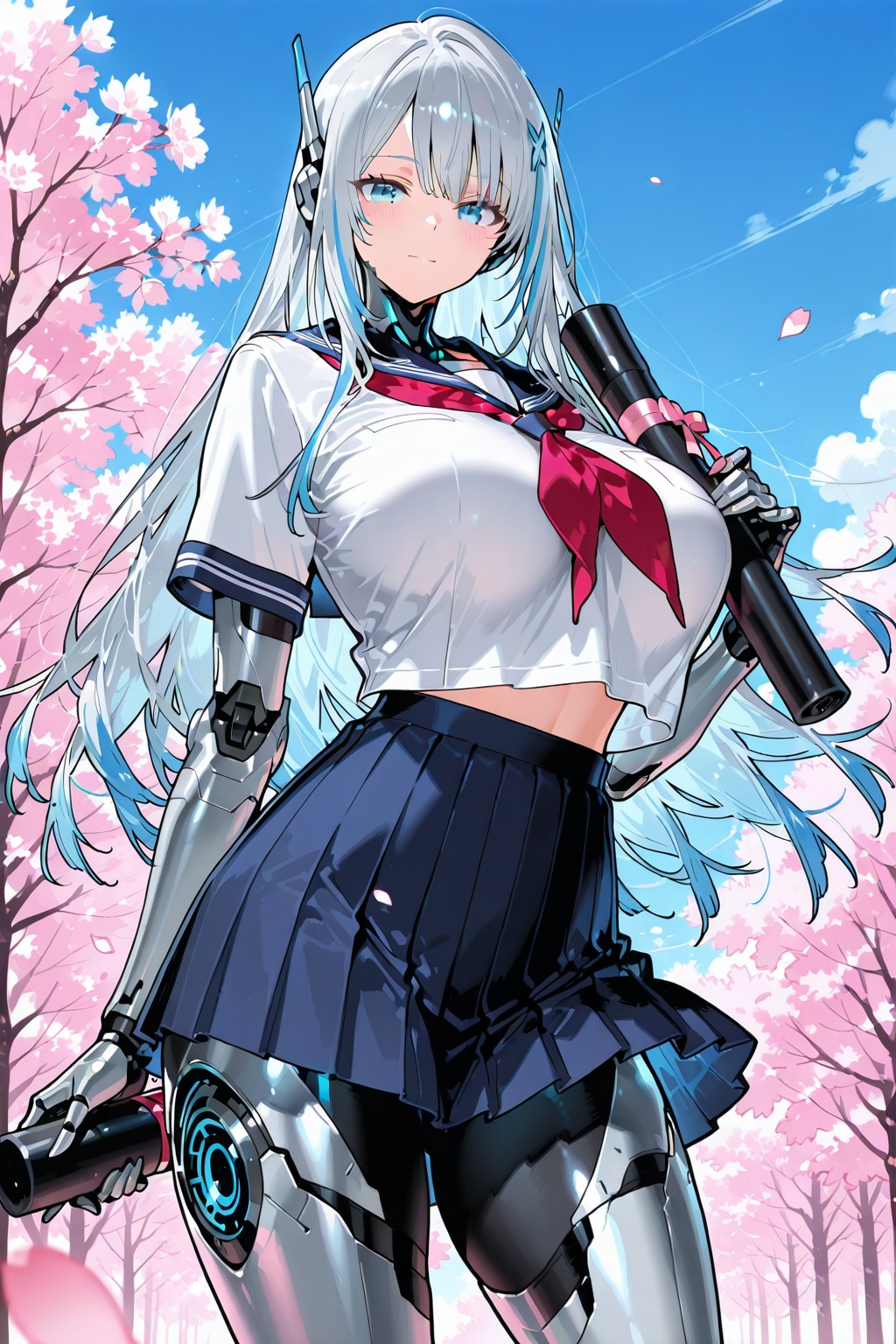 卒業のサイボーグ娘