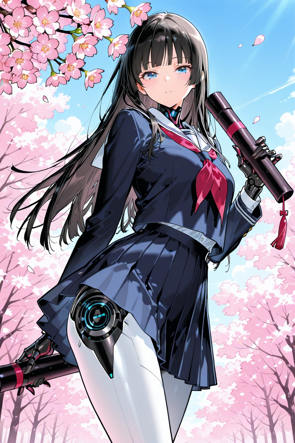 卒業のサイボーグ娘