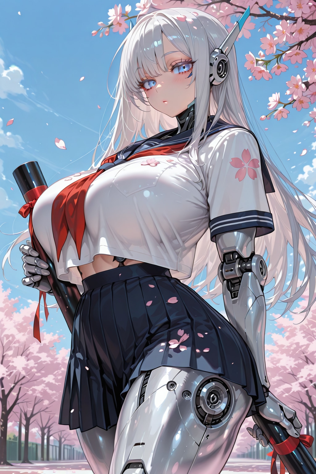 卒業のサイボーグ娘