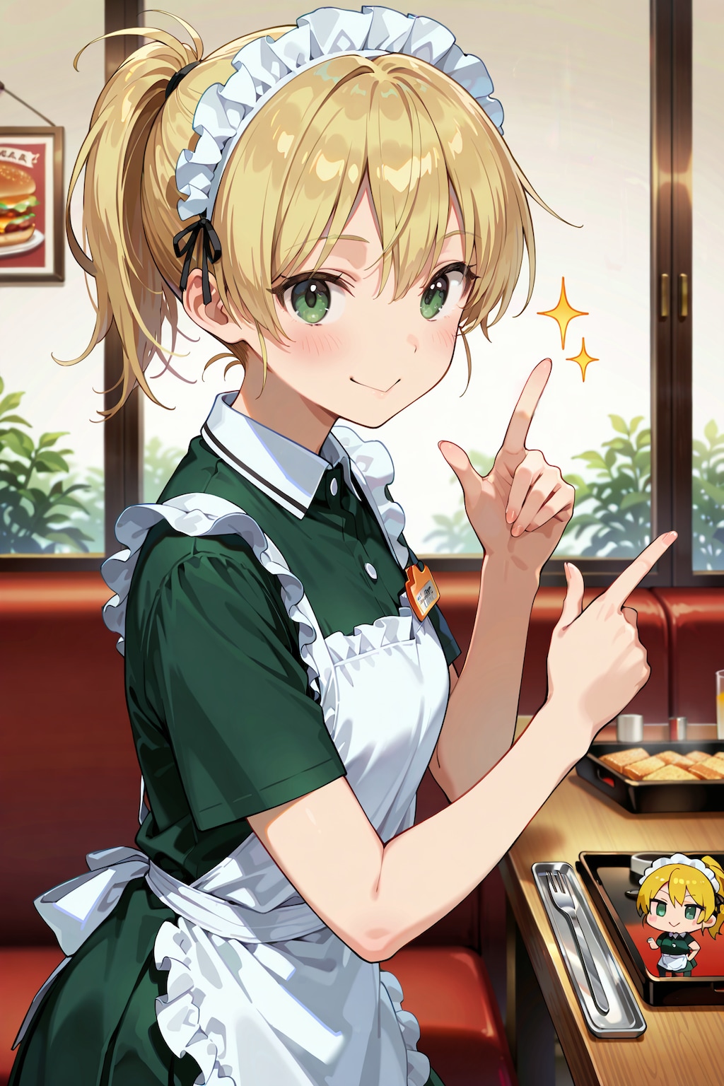 ちびキャラウェイトレスさん Z601