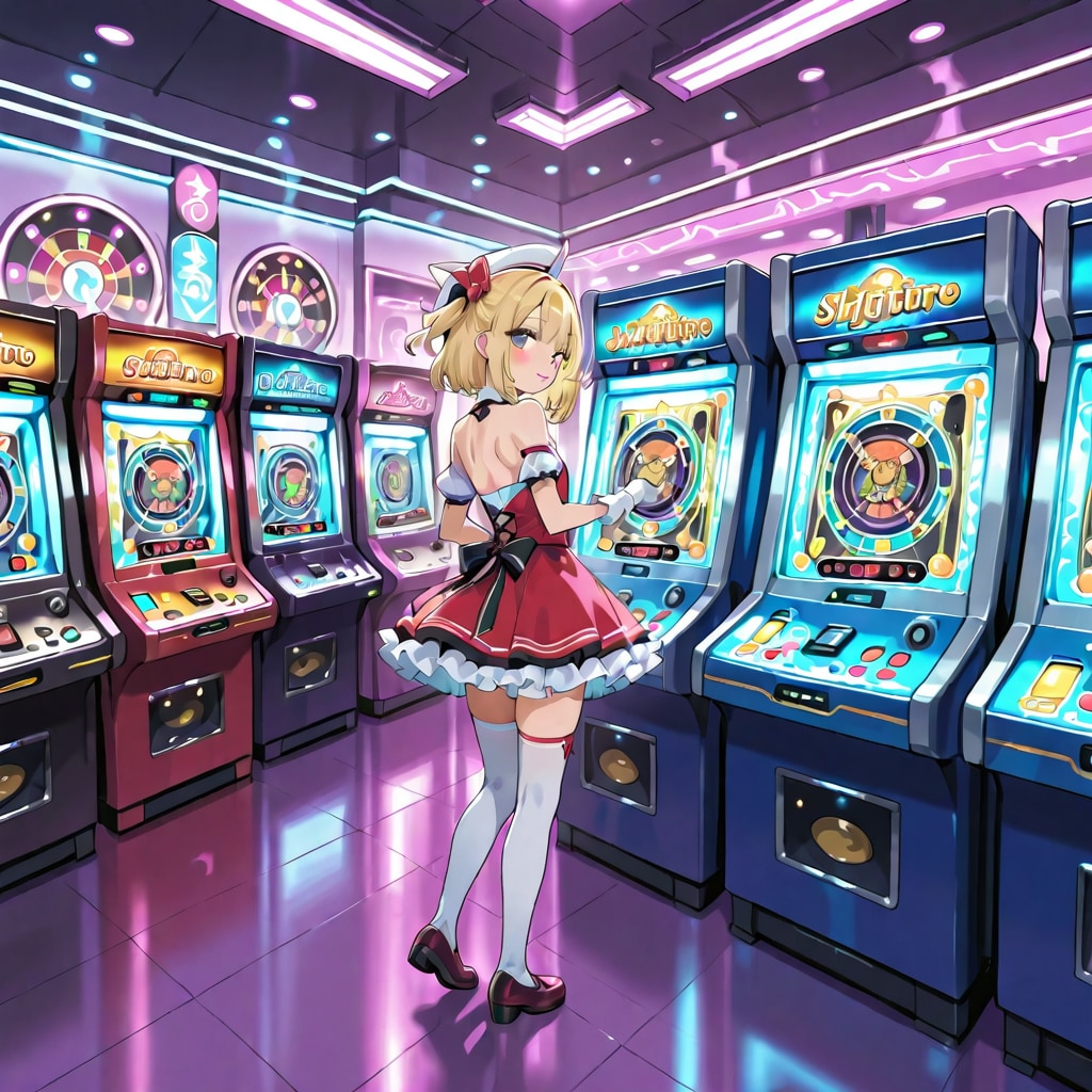 ゲーで遊ぶアイドル