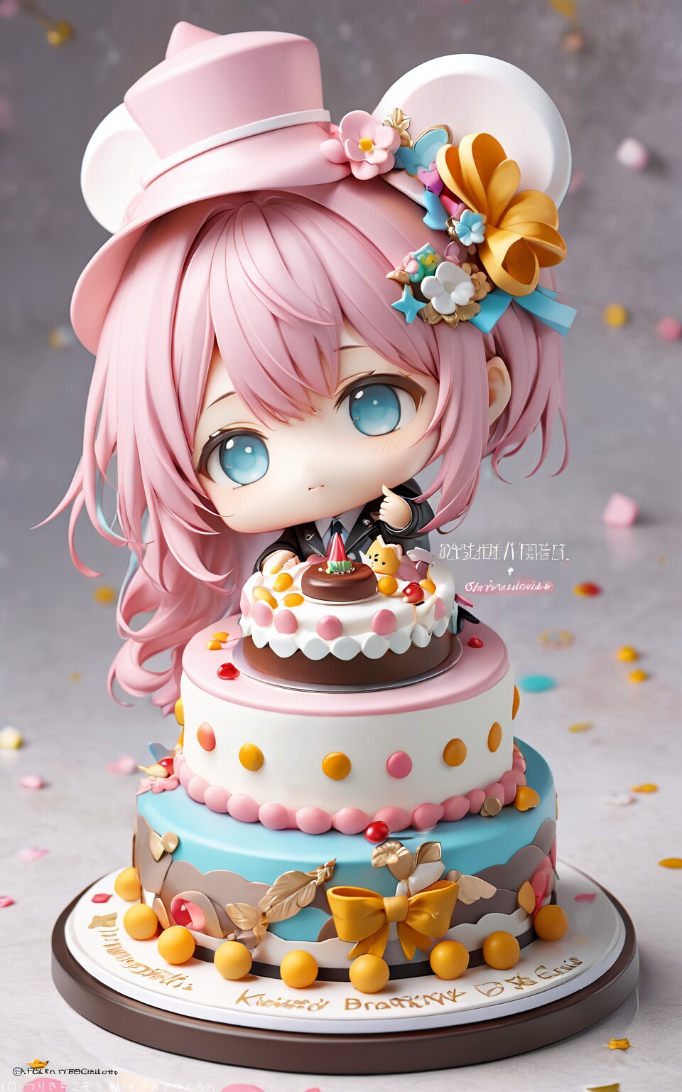 今日は何の日〜デコレーションケーキの日（7月12日 記念日） | の人気AIイラスト・グラビア