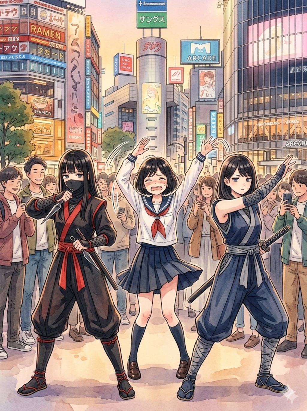 お願いだから忍んでぇ～💦