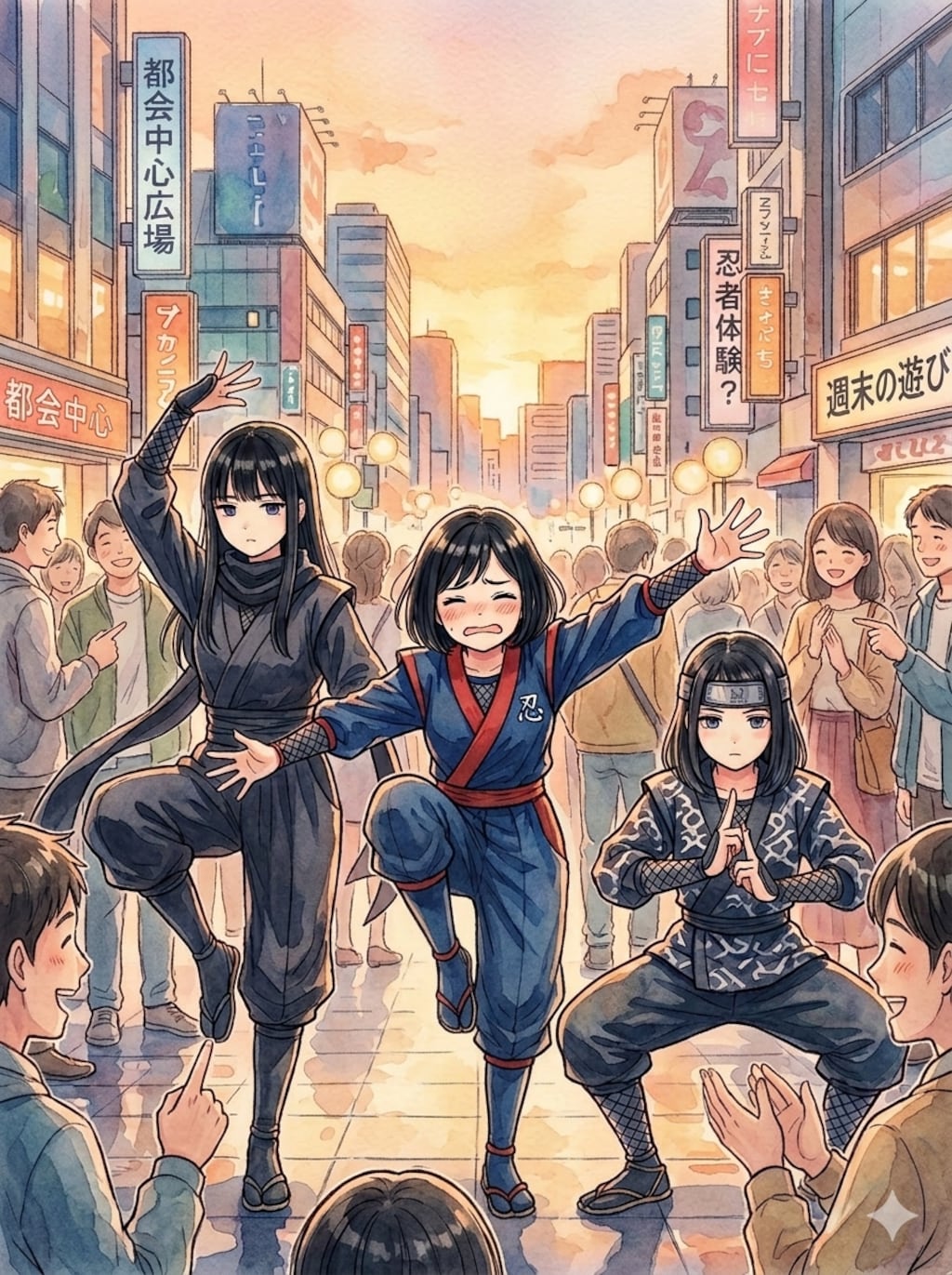 お願いだから忍んでぇ～💦