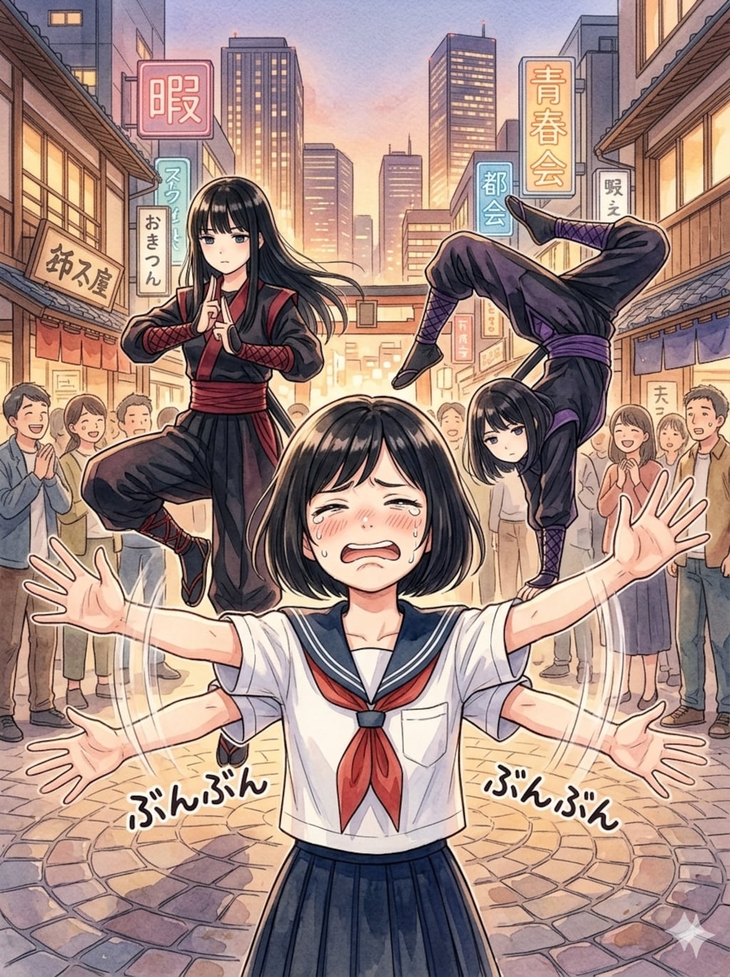 お願いだから忍んでぇ～💦