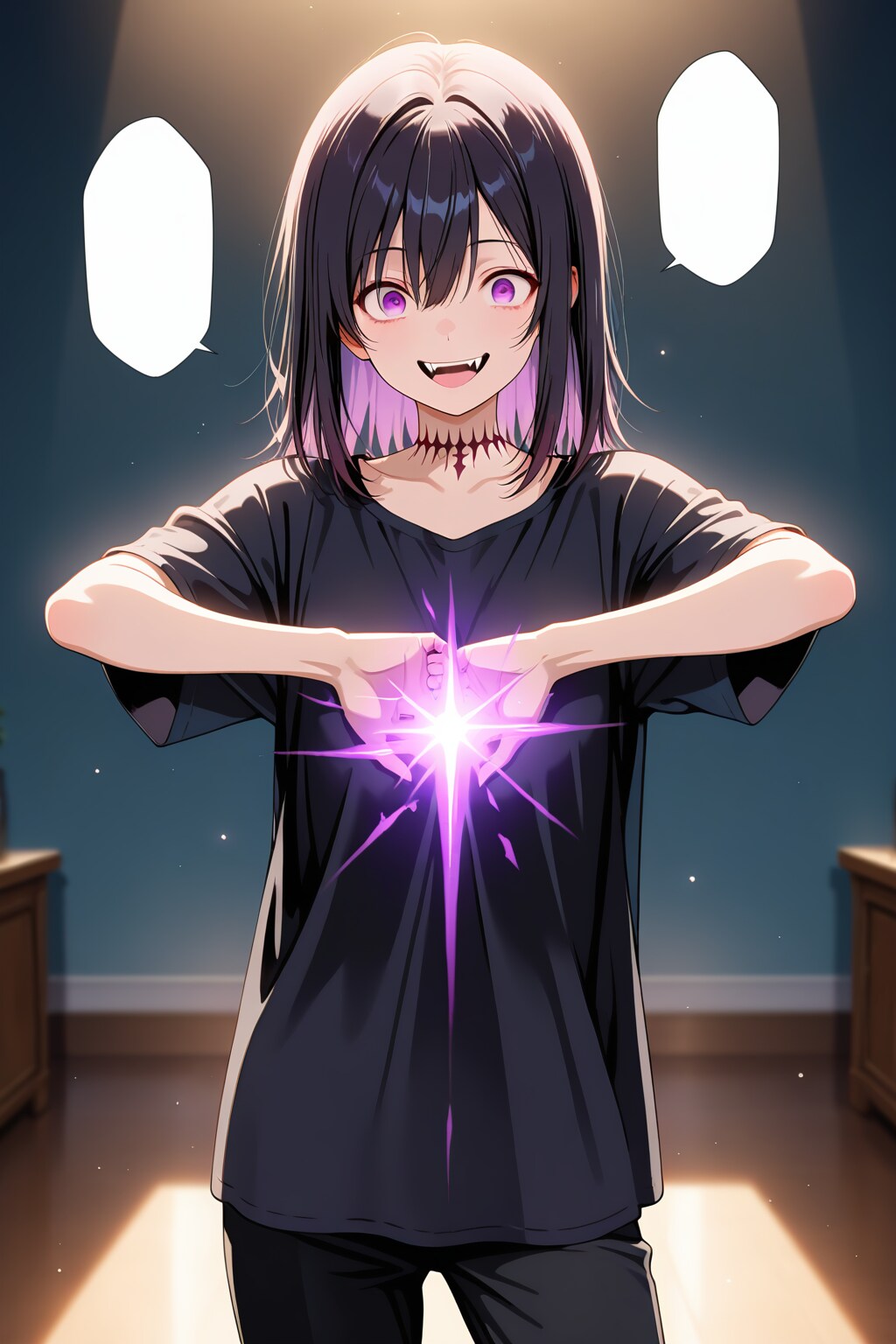 【セリフお願い】うちの子達手が光る