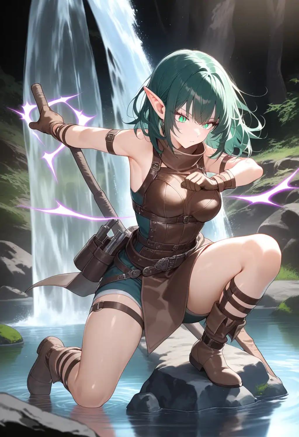 美少女エルフの狩人