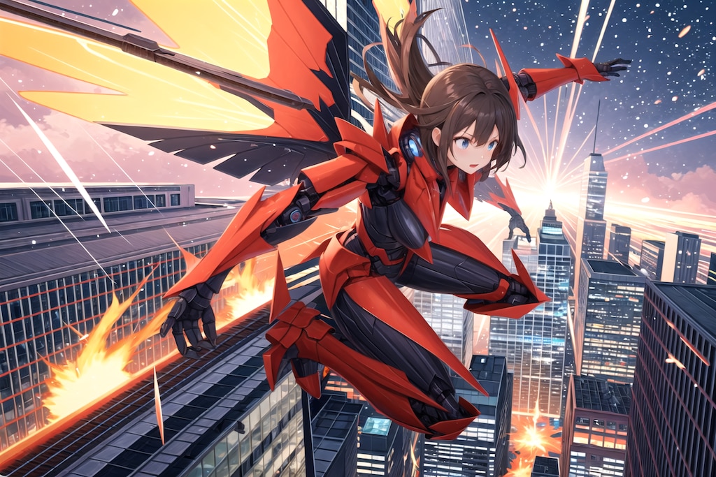 パワードスーツ女子(FROST)