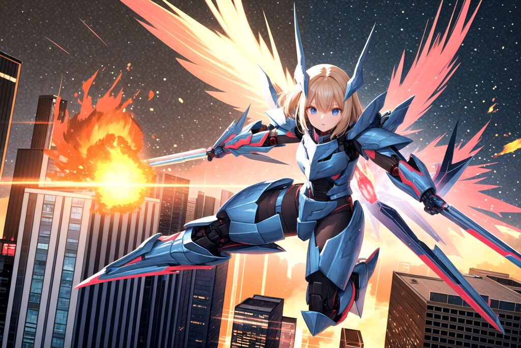 パワードスーツ女子(FROST)