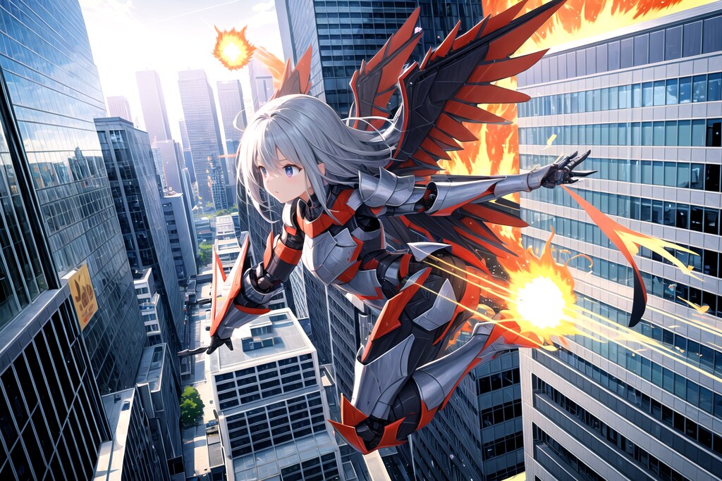 パワードスーツ女子(FROST)