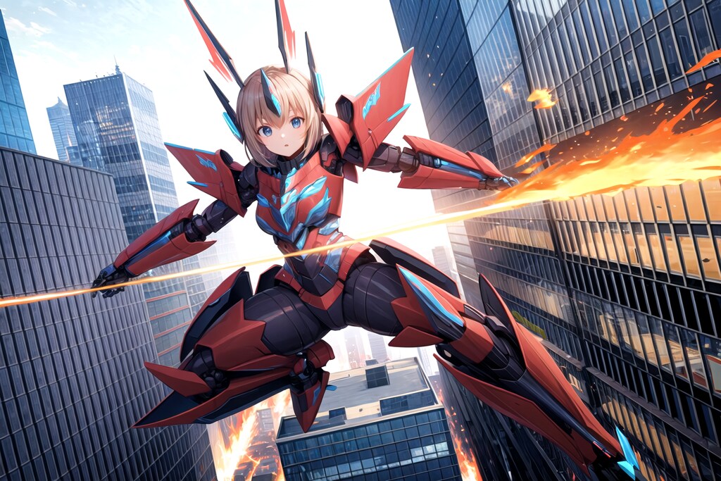 パワードスーツ女子(FROST)