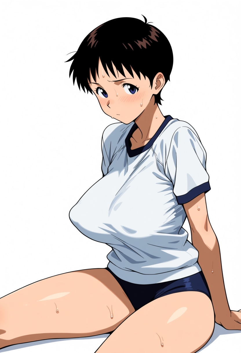 【女体化注意】にょたシンジ君（ヱヴァンゲリヲン）