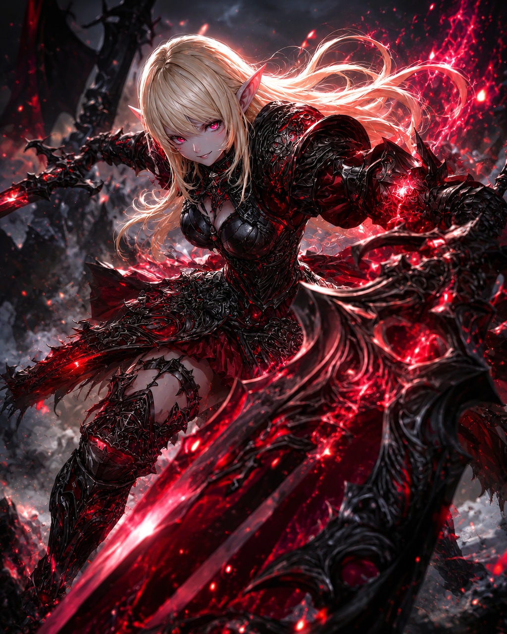 紅炎の魔姫剣士