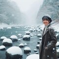 雪の川 7枚目