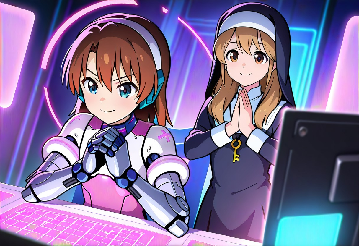 サイバー修道女2026③ | の人気AIイラスト・グラビア