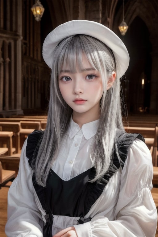 教会でご就寝