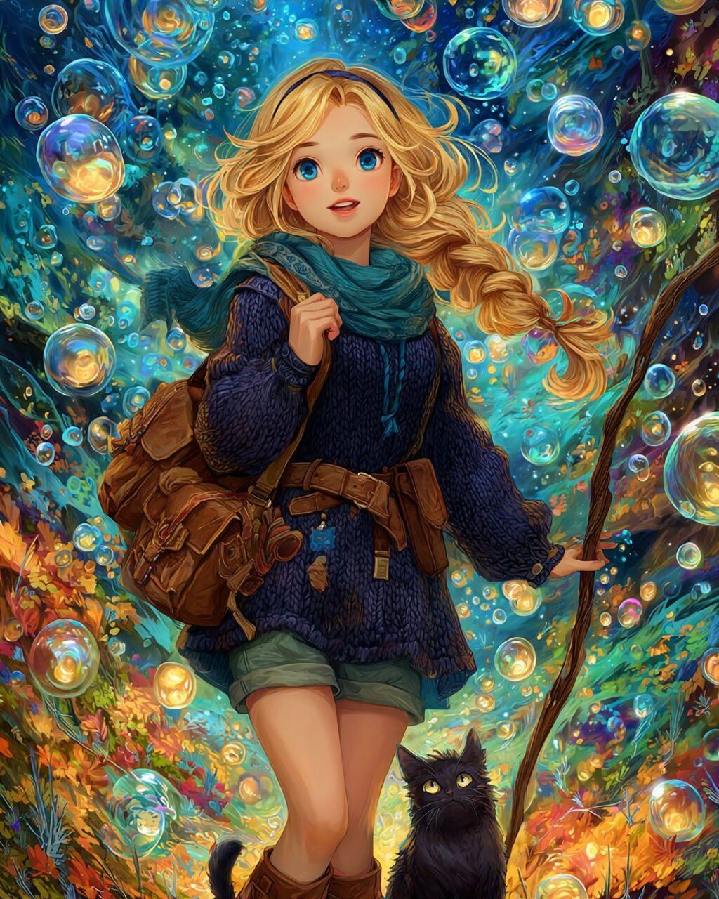 魔女と猫と冒険と
