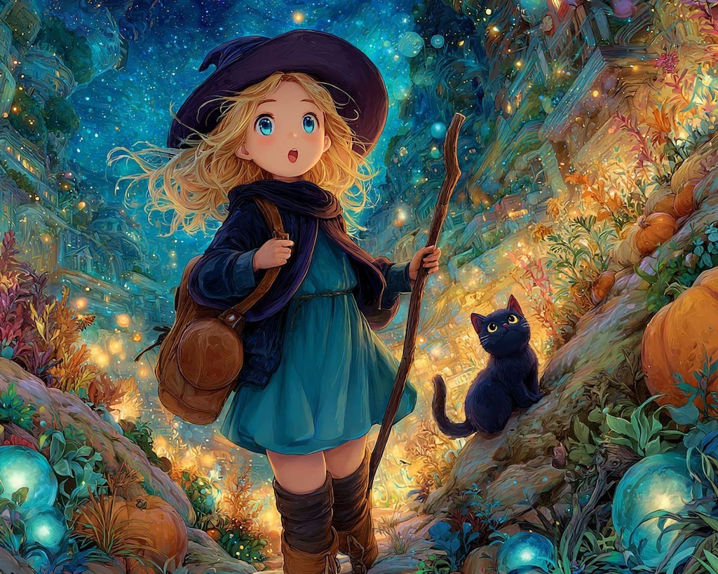 魔女と猫と冒険と
