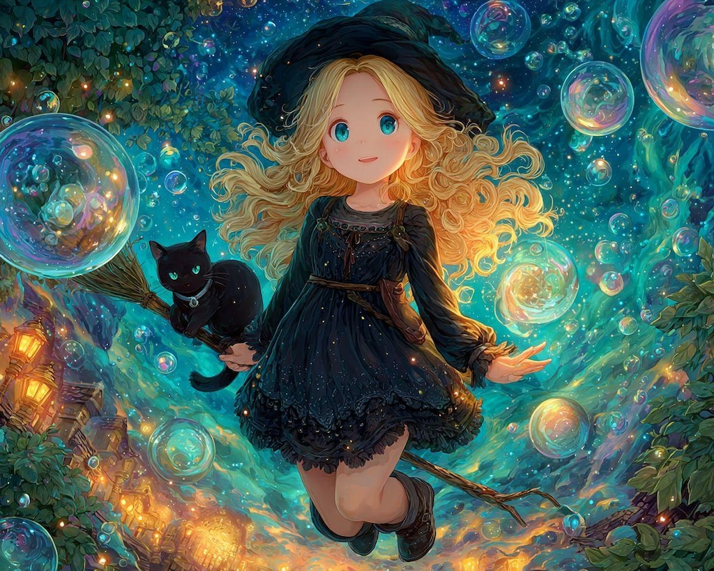 魔女と猫と冒険と