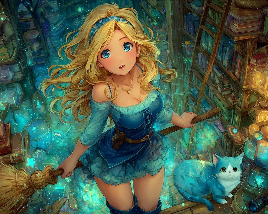 魔女と猫と冒険と