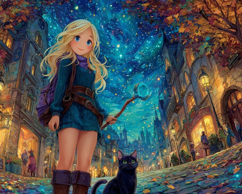 魔女と猫と冒険と