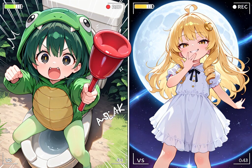 【対決】月vsスッポン！