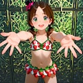 デコ盛りスカート＋Ｌ水着① 2枚目