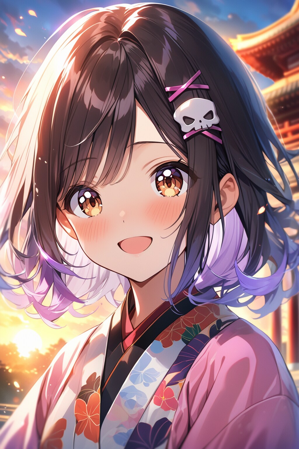 お参りにきてくれたの?