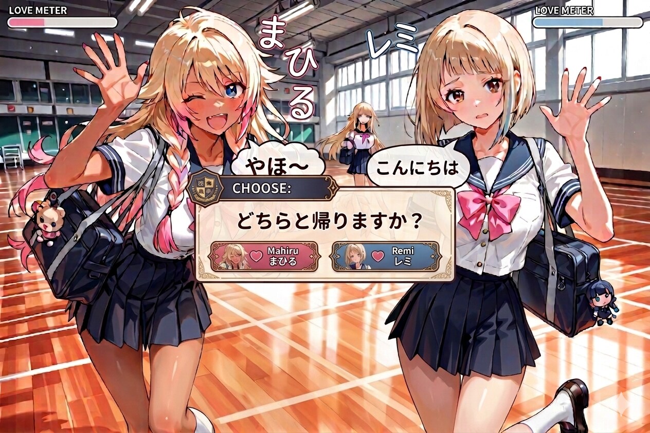 恋愛シミュゲーム風 | の人気AIイラスト・グラビア
