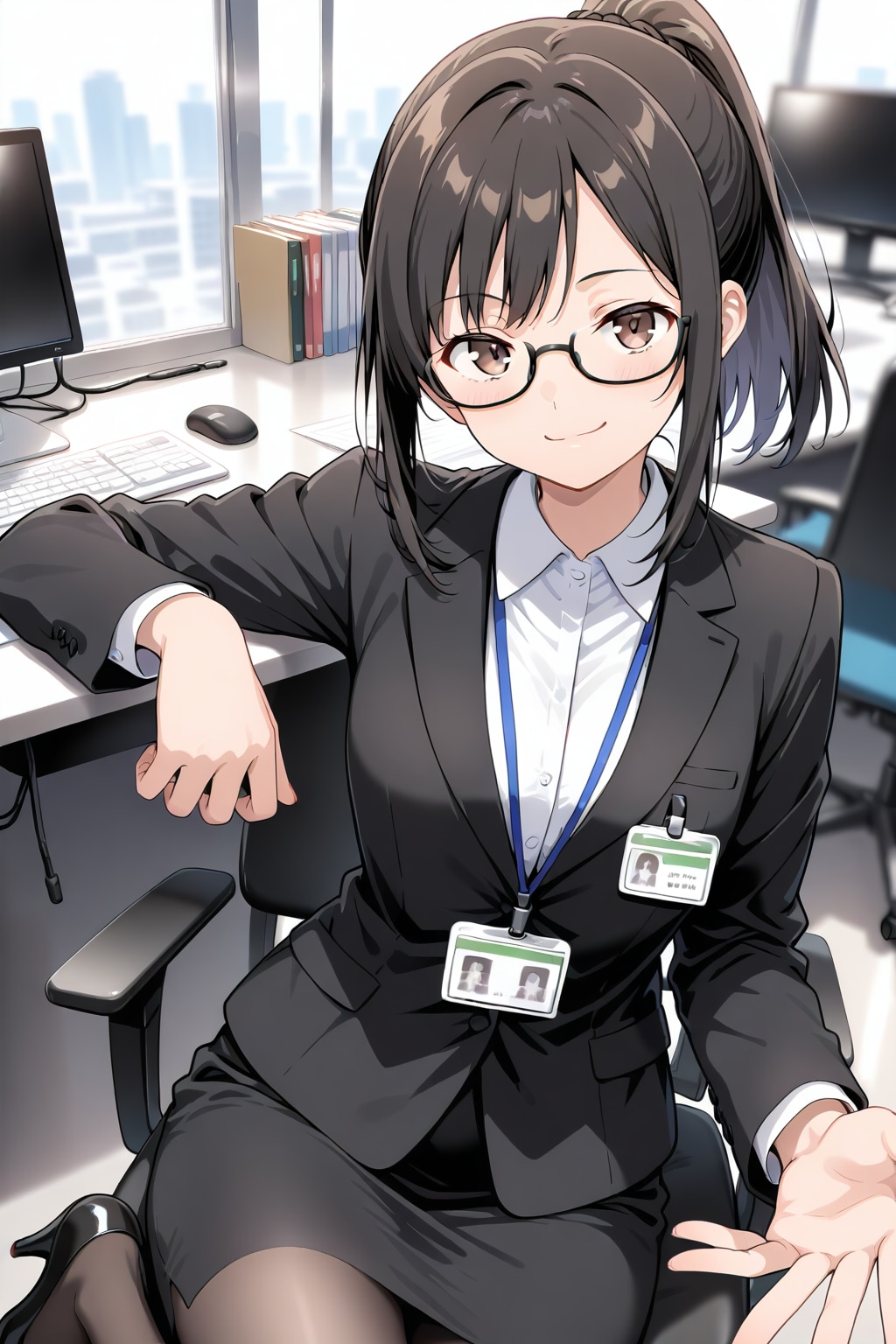 先輩風を吹かすOLちゃん