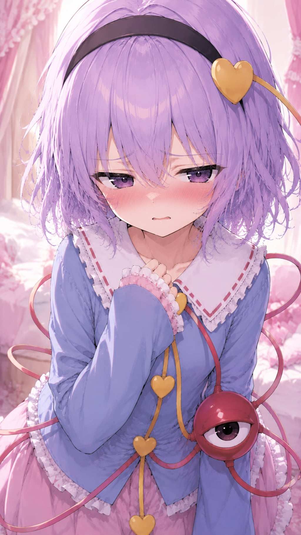照れ照れするさとりちゃん