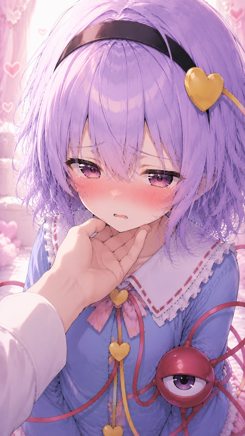照れ照れするさとりちゃん