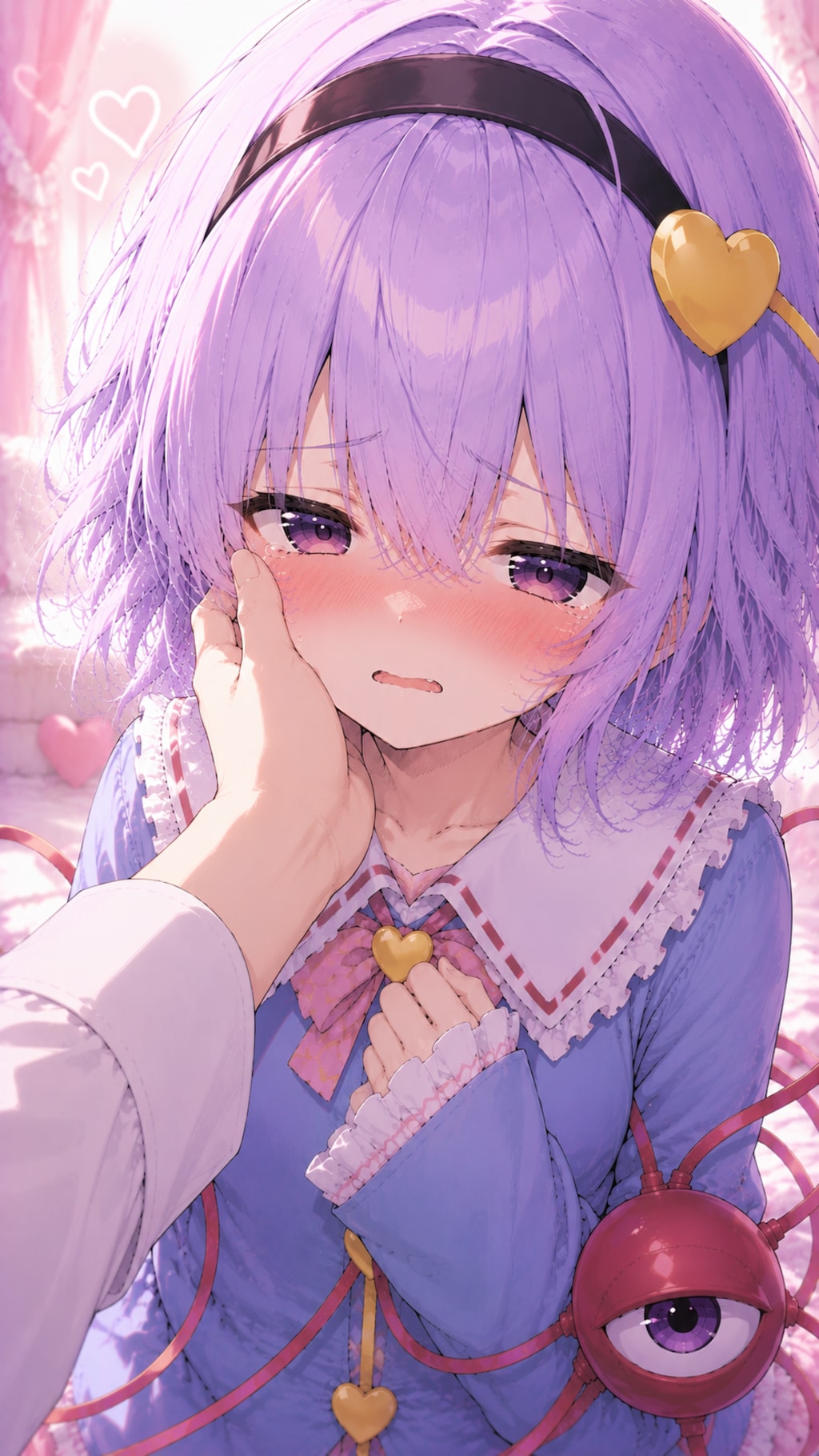 照れ照れするさとりちゃん