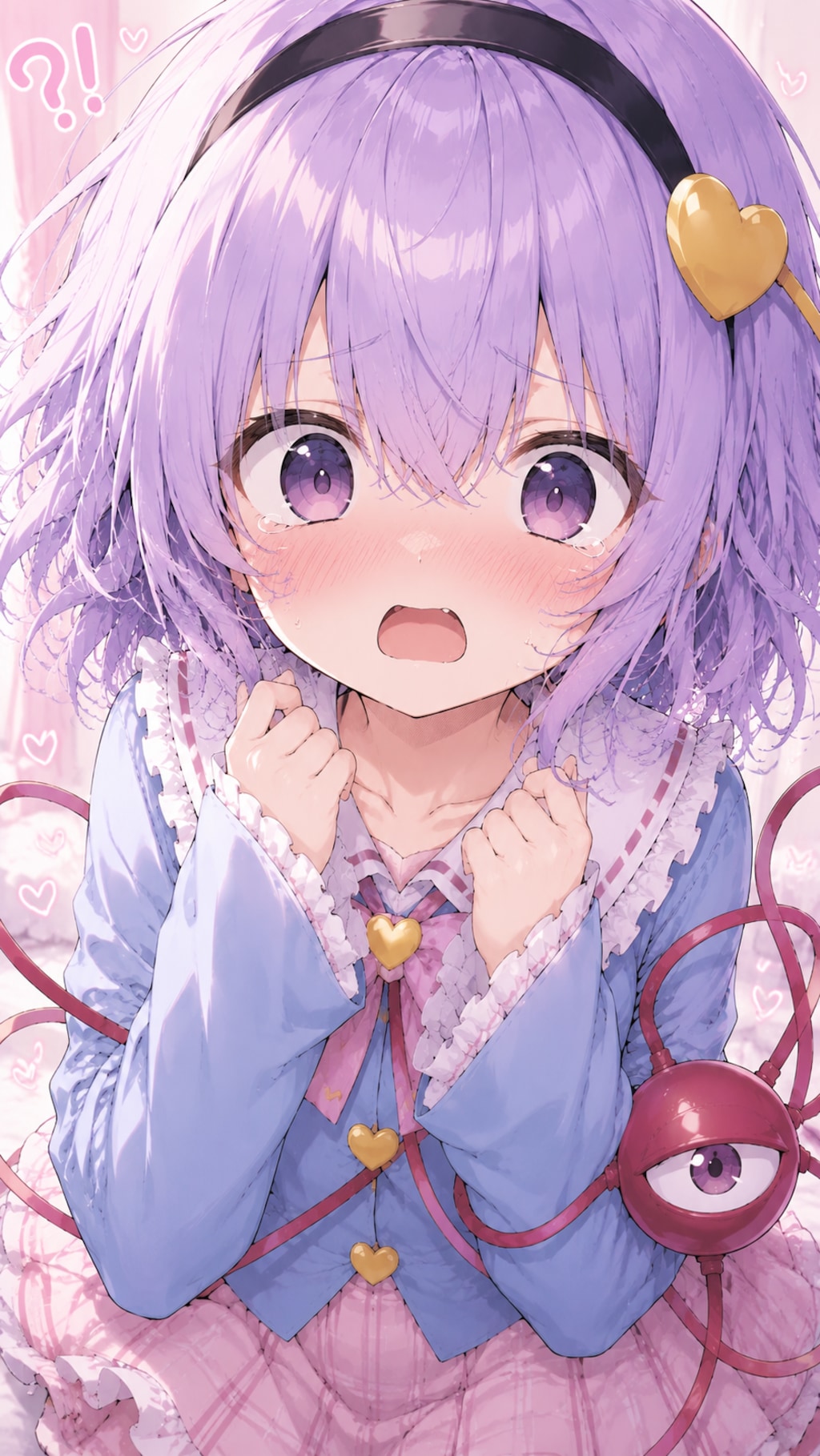 照れ照れするさとりちゃん