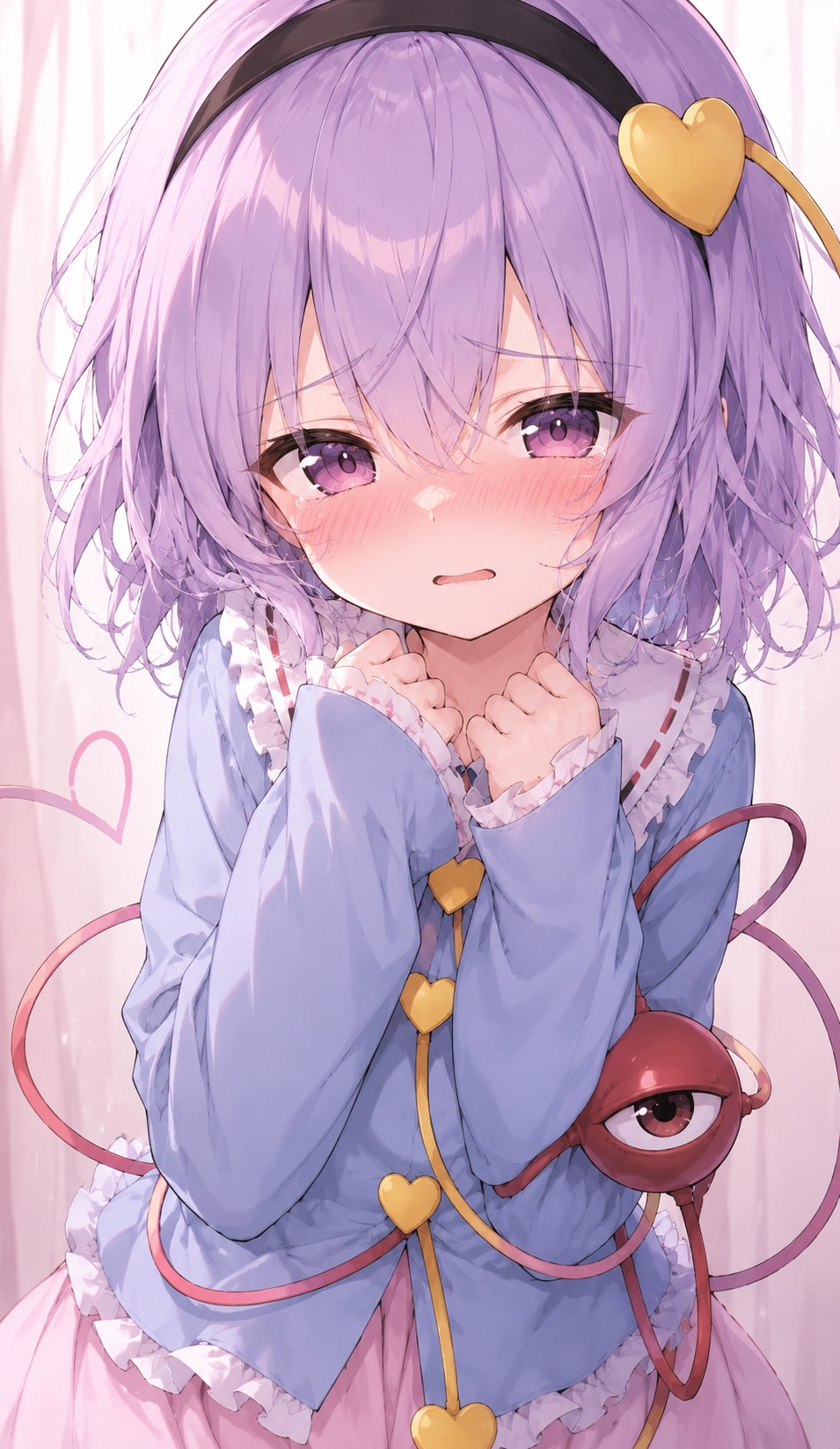 照れ照れするさとりちゃん