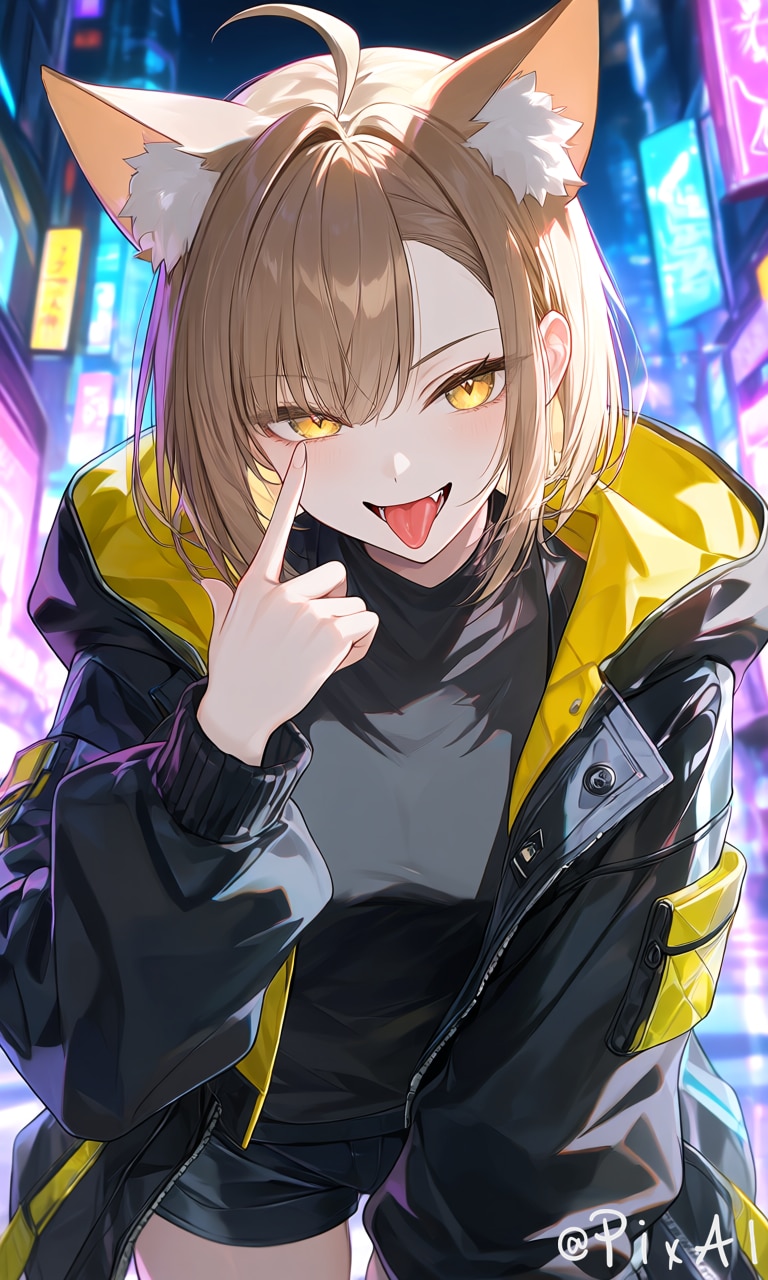 あっかんべー！ | の人気AIイラスト・グラビア