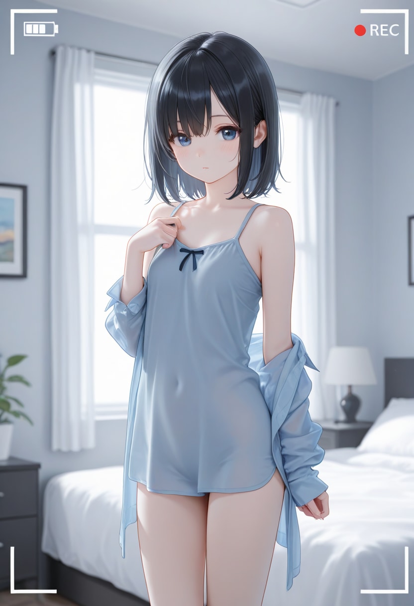 黒髪の美少女(411)