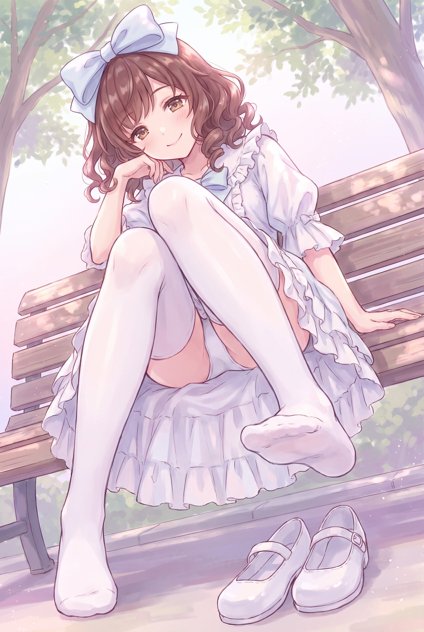林陰白靴頌