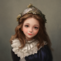 絵画風美少女２ 3枚目