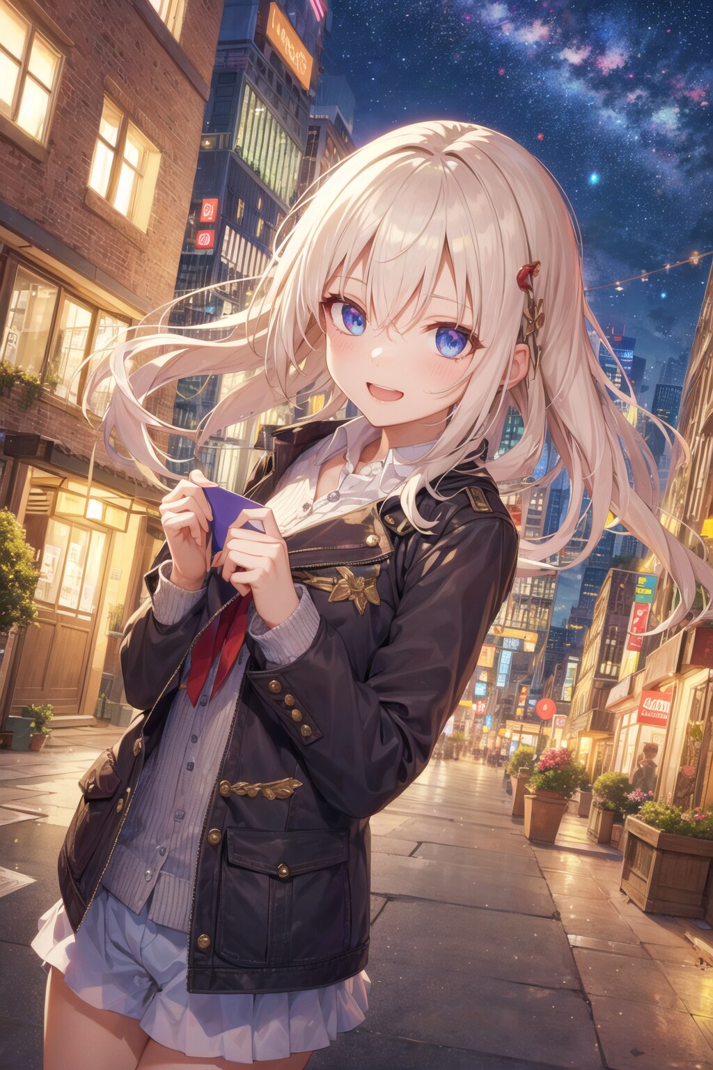 letter × night