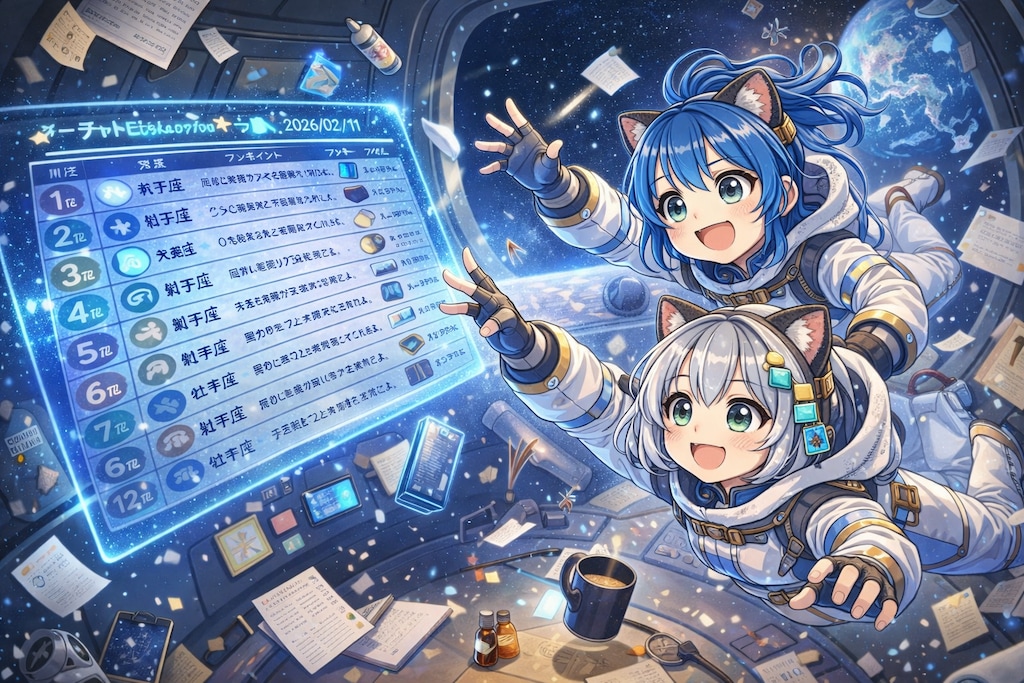 チャトピちゃん占い(02/11)