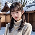 雪ポートレート 3/8 11枚目