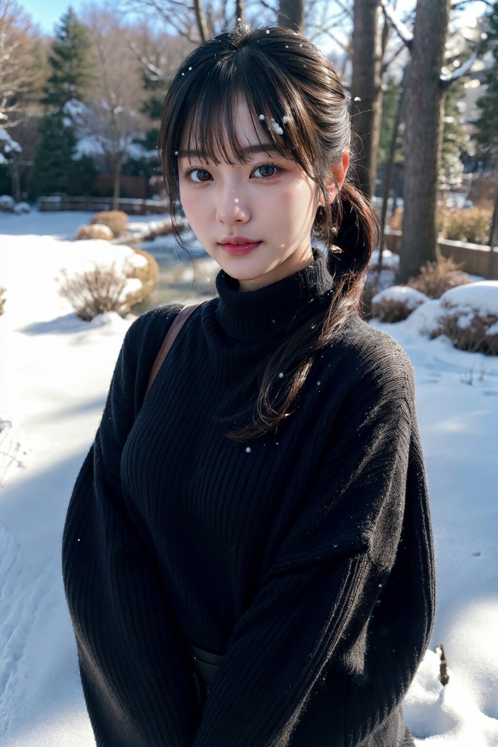 雪ポートレート 3/8