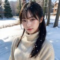 雪ポートレート 3/8 7枚目