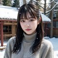 雪ポートレート 3/8 6枚目