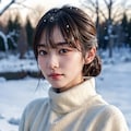 雪ポートレート 3/8 9枚目
