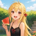 夏はスイカだべ 2枚目