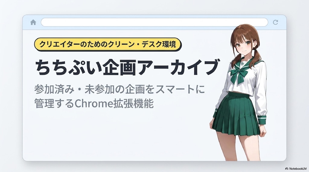 投稿企画の整理♪Chrome拡張機能つくってみた！【PC・Android対応】