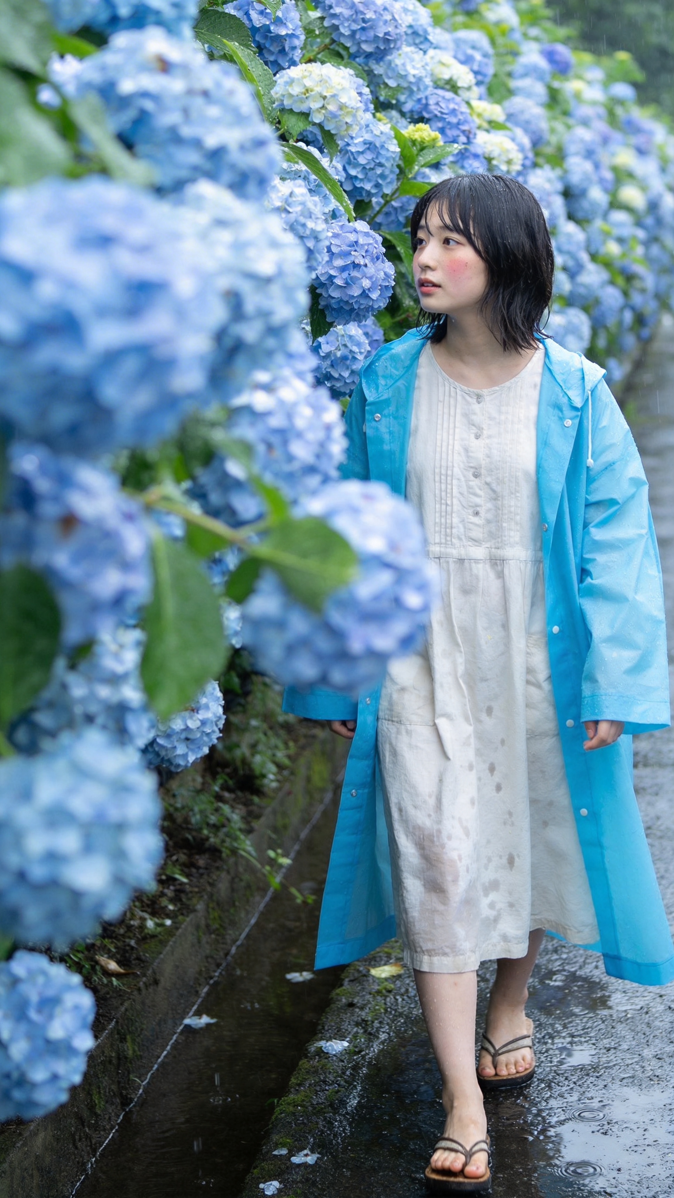 Walking Through a Blue Silence